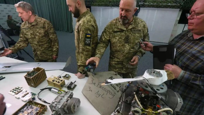 Kiev denuncia en carta a sus aliados que los drones asesinos que utiliza Rusia llevan decenas de componentes fabricados en Europa.